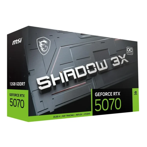 کارت گرافیک MSI RTX 5070 12G Shadow 3X OC