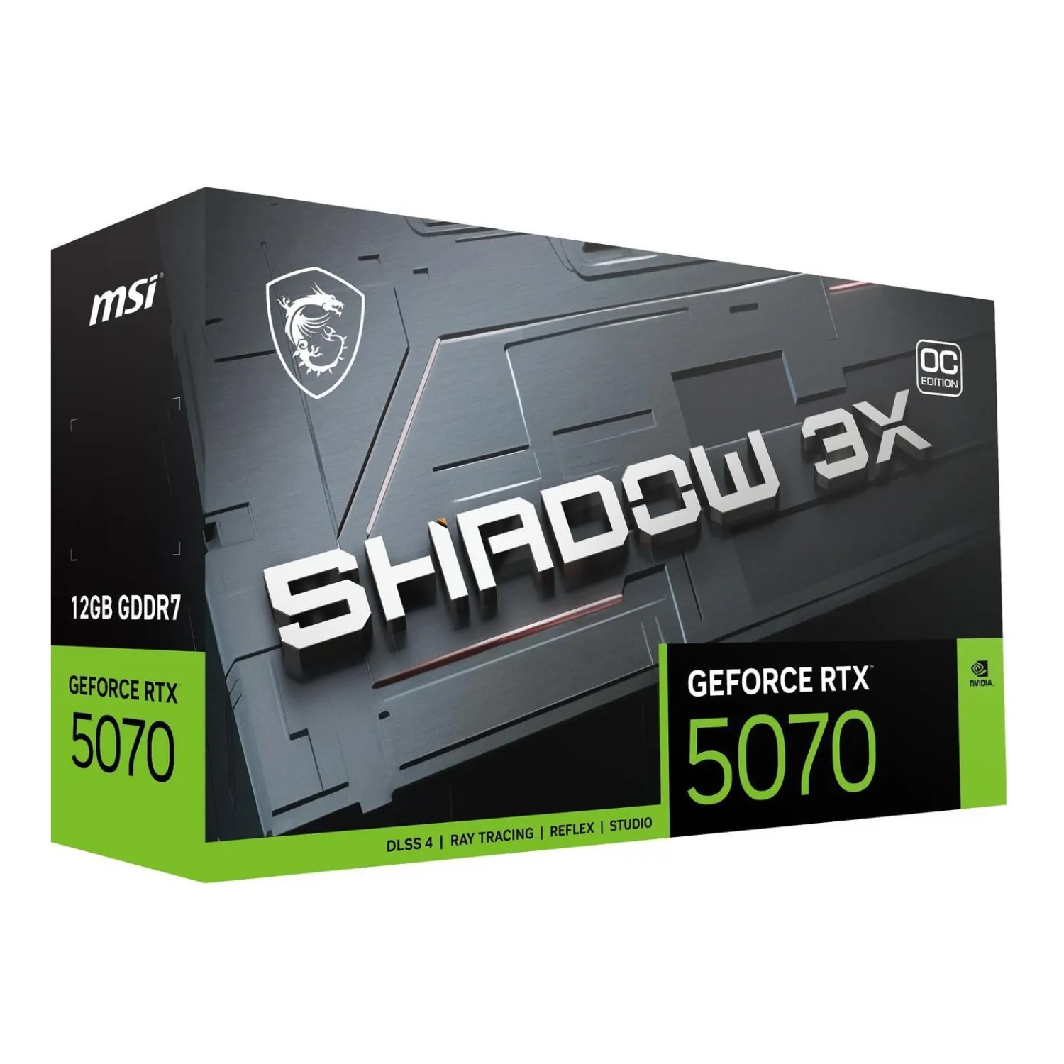 کارت گرافیک MSI RTX 5070 12G Shadow 3X OC